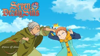 King VS Cain Barzad FULL FIGHT SCENE | Seven Deadly Sins | Nanatsu no Taizai