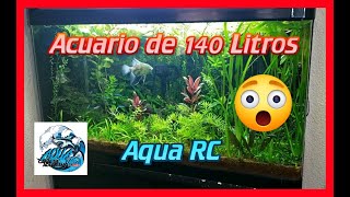 ACUARIO DE 140 LITROS | AQUA RC | REACCIONANDO A ACUARIOS DE AMIGOS #9 | AcuaFish