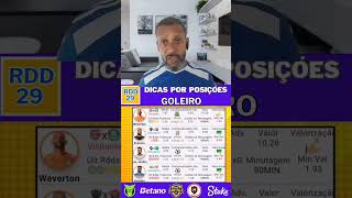 As Melhores Dicas para Goleiros no Cartola FC! #cartola fc # catazim #blacknerd #futebol