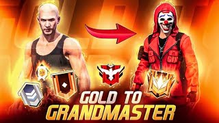 GOLD TO GRANDMASTER IN BR RANK || FREE FIRE LIVE STEMMING 😁😁😁#live#freefirelive#fflive