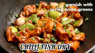 chinese style chilli fish dry