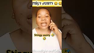 STIÑGY aunty 🤣🤣 #funnyclips #youtubeshorts #entertainment #viralshort