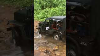 Driving the Jeep thru waterfall…Felt really amazing