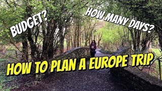 How To Plan A Trip To Europe | Budget, Where to Visit | #traveltipswithshruti