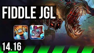 FIDDLESTICKS vs LILLIA (JGL) | 10/0/7, 68% winrate, Legendary | EUW Diamond | 14.16