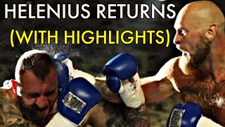 ROBERT HELENIUS STOPS COUNTRYMAN IN TUNE UP - OUTSIDE POSSIBILITY FOR LATE NOTICE JOSHUA CALL UP?