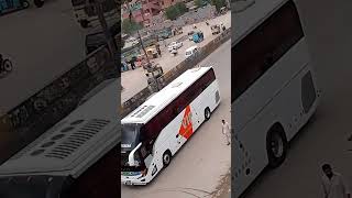 Ahmad brothers yutong bus service Karachi to temargarah appir dir Munda