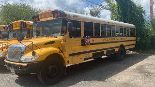 Driving in a 2008 IC CE School Bus Afternoon ride