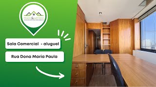 Sala Comercial - Aluguel | Rua Dona Maria Paula, SP