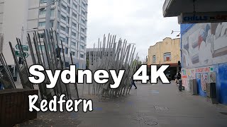 🇦🇺 Sydney Afternoon Walk: Redfern 4K (Nov 2021)