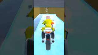 Polisi sepeda motor menangkap pria berkepala  #sakuraschoolsimulator #sakura #short