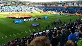 FIFA World Cup u20 Hymn Nowa Zelandia Arena Lublin 24.05.2019 Anthem of New Zealand