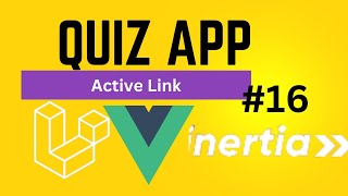 Active Link | Laravel , Vue js, Inertia js