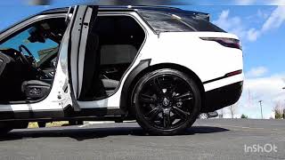 Range Rover Velar air suspension working