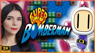 SUPER BOMBERMAN - LIVE DA NOSTALGIA COM O CLÁSSICO DO SUPER NINTENDO! AO VIVO