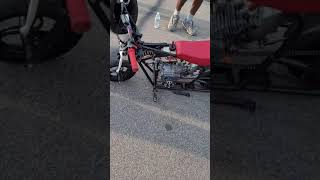 custom drag mini bike. that Lil thing moves!