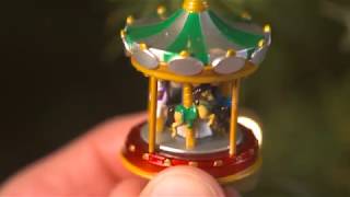 2018 Keepsake Ornaments | Christmas Carousel Miniature Ornament