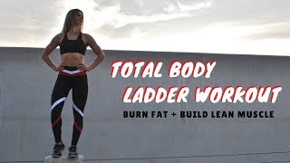 15 Minute Total Body Shred | Ladder Workout | No Equipment Needed