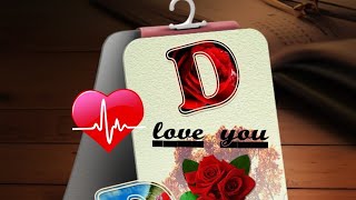 💞D.Letter💗 D.word💗 D.alphabet🌷 D.name WhatsApp status video💞  D.letter WhatsApp status 👌👌