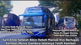 Sam Ahok Berdinas Kembali Dengan Bus Idola Para Mania Setelah Bikin Heboh Maniaknya