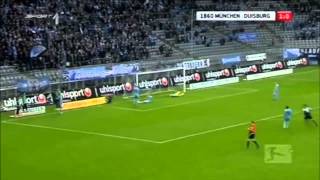 TSV 1860 MÜNCHEN gegen MSV DUISBURG ( 11.04.2012) 2:1 TORE