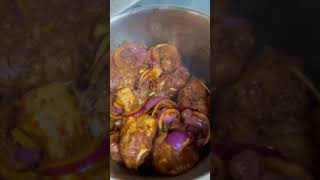 Kerala Porotta chicken and chicken liver Toddy shop style curry