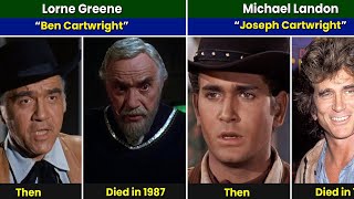 Bonanza (1959) Cast Then and Now 2024