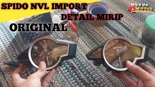 Review Spidometer NVL Import Gorila// detail bentuk mirip Original