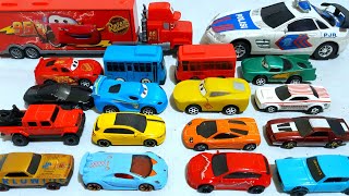 hot wheels monster truck toys❗mobil balap lamborghini,Mcqueen,Tayothelittlebus