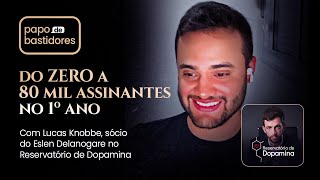 Reservatório de Dopamina: 80 mil assinantes no 1º ano – com Lucas Knobbe (sócio Eslen Delanogare)