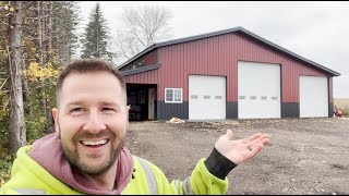 Dreams Can Come True!  Pouring A Concrete Shop Floor.