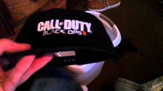 Black Ops 2 hat unboxing