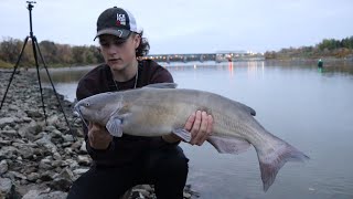 Night Fishing For COLD Water Catfish! (October Mission)