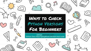 Ways to Check Python Versions | Digital Literacy