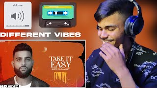 Reaction on Take It Easy - Karan Aujla | Ikky | For You EP