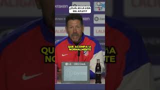 ¿Cuál es la liga del Atleti? | UniversoAtleti #atleticomadrid #simeone #ruedadeprensa #shorts