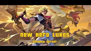 Wow New Hero - Mobile Legends: Bang Bang - Lukas, the Beast of Light