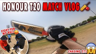 Chasing 275 Runs In T20 Match 😨 || Fight for a NO-BALL with umpire & opponents 😡