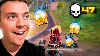 ISPLYNTR REACTS TO WORLD RECORD ATTEMPT! 47 Kills Solo vs Squad