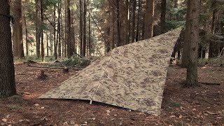 Back to basics bivvy camp