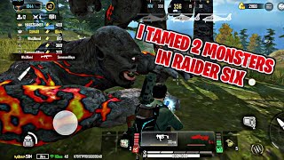 I Tamed 2 Monsters In Raider Six | Raider  Six Gameplay • Raider Six Monster •Raider six