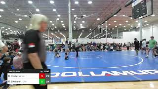 Full Fight #6 2024 Waterway Duals 174 lbs Semifinal - Blake Hostetter, Kraken Blue vs Rhonin Swenson