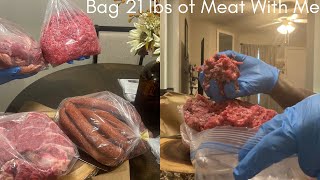 How to Properly Bag Meat Using Ziplock Bags #meat #meatlovers #foodblogger