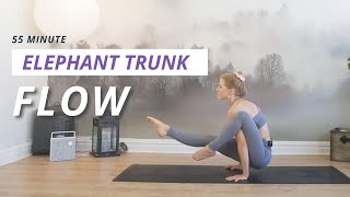 Get Fit With Elephant Yoga Class 2024! Online Toning And Arm Balance Yoga Workout