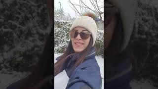 la neige  Aixoise  😍😍 يوم مثلج  في جنوب  فرنسا