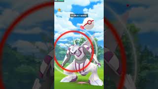 cating Palkia in Pokemon go #pokemongo #shorts