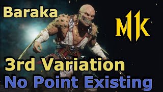 MK11 Baraka's 3rd Variation Is Eh And Here's Why - Mortal Kombat 11 - Berserker