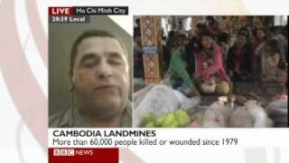 MAG REACTION TO CAMBODIAN LANDMINE ACCIDENT