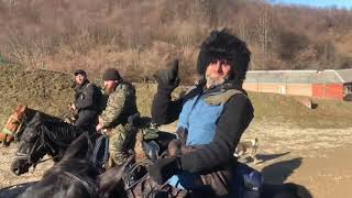 Зима 07.12.2019.поход в горы Урус-Мартановский район. Всадники Чечни.