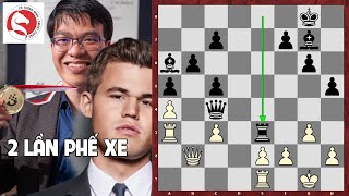 Quyết chiến Magnus Carlsen, Quang Liêm phỗng tay trên ngôi vô địch của vua cờ